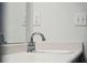 Close-up view of a bathroom sink with a modern faucet at 130 River Landing Dr # 8203, Charleston, SC 29492