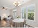 Casual dining area with table and chairs near living room at 130 River Landing Dr # 8203, Charleston, SC 29492