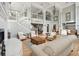 Spacious community lobby with fireplace and comfortable seating at 130 River Landing Dr # 8203, Charleston, SC 29492