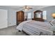 Bedroom with large bed and built in wardrobe at 1401 Churchill Rd, Moncks Corner, SC 29461