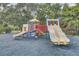 Playground with slides and play equipment at 1401 Churchill Rd, Moncks Corner, SC 29461