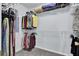 Spacious walk-in closet with double hanging rods and shelving at 1401 Churchill Rd, Moncks Corner, SC 29461