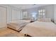 Spacious bedroom with two twin beds and ample closet space at 15 Horlbeck Aly # A-7, Charleston, SC 29401