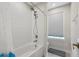 Updated bathroom with tub, shower, and window at 440 Coopers Hawk Dr, Summerville, SC 29483