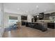 Modern kitchen with island and breakfast nook at 440 Coopers Hawk Dr, Summerville, SC 29483