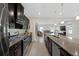 Modern kitchen with stainless steel appliances and granite countertops at 440 Coopers Hawk Dr, Summerville, SC 29483