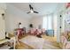 Charming craft/hobby room with plenty of storage and a dedicated workspace at 4858 Marshwood Dr, Hollywood, SC 29449