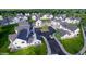Aerial view of a charming community of new homes at 524 Hayes Park Blvd # 3, Johns Island, SC 29455