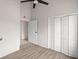 Spacious bedroom with wood-look floors and white doors at 5344 Sea Watch Lane, North Charleston, SC 29406