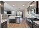 Modern kitchen with farmhouse sink and stainless steel appliances at 602 Yellow Leaf Ln, Summerville, SC 29486
