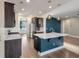 Eat-in kitchen with island, stainless steel appliances, and white cabinets at 602 Yellow Leaf Ln, Summerville, SC 29486