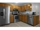 Modern kitchen featuring stainless steel appliances at 6240 April Pine Cir # B, North Charleston, SC 29406