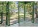Spacious screened porch with backyard views at 6240 April Pine Cir # B, North Charleston, SC 29406
