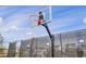 Close-up view of a basketball hoop at 645 Blueway Ave, Summerville, SC 29486