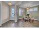 Formal dining room with a round table and four chairs at 645 Blueway Ave, Summerville, SC 29486