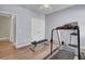 Bright home gym with treadmill, weight bench, and ample space at 645 Blueway Ave, Summerville, SC 29486