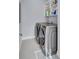 Laundry room with washer, dryer, and built-in shelving at 645 Blueway Ave, Summerville, SC 29486
