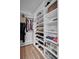 Large walk-in closet with ample shelving and hanging space at 645 Blueway Ave, Summerville, SC 29486