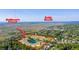 Aerial view of a new neighborhood near Folly Beach and Sullivan's Island at Cir, Mount Pleasant, SC 29464