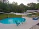 Relaxing pool with a large deck and shade sails at 1436 Battalion Dr, Charleston, SC 29412