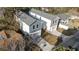 Three new houses, aerial view at 1994 Groveland Ave, North Charleston, SC 29405