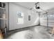 Spacious garage with automatic opener and window at 1994 Groveland Ave, North Charleston, SC 29405