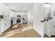 Modern kitchen with white cabinets and stainless steel appliances at 1994 Groveland Ave, North Charleston, SC 29405