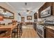 Modern kitchen with stainless steel appliances and granite countertops at 2007 Central Ave, Summerville, SC 29483