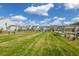 Community green space with benches and pergolas at 264 Godwit Dr, Summerville, SC 29486