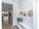 Bright entryway with built-in bench and open view to living room at 264 Godwit Dr, Summerville, SC 29486