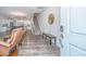 Bright entryway with stairs, living room, and kitchen views at 264 Godwit Dr, Summerville, SC 29486