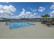 Community pool with a separate shallow area at 264 Godwit Dr, Summerville, SC 29486