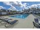 Resort-style pool with plenty of lounge chairs at 264 Godwit Dr, Summerville, SC 29486