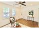 Spacious living room with hardwood floors and lots of natural light at 2744 E Surrey Dr, North Charleston, SC 29405