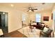 Bright living room featuring a comfy couch and a coffee table at 2744 E Surrey Dr, North Charleston, SC 29405