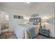 Tranquil bedroom with hardwood floors, a full sized bed, and decorative accents at 303 Longleaf Rd, Summerville, SC 29486