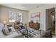 Bright and airy living room with modern accents and neutral colors at 303 Longleaf Rd, Summerville, SC 29486