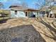 Fenced backyard with covered patio and grassy area at 110 Manchester Rd, Summerville, SC 29486