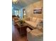 Elegant living room with hardwood floors and a fireplace at 1116 Summerwind Ln, Seabrook Island, SC 29455
