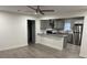 Modern kitchen featuring stainless steel appliances and granite countertops at 114 Groves St, Walterboro, SC 29488