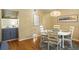 Dining area with a round table and four chairs at 162 High Hammock Villas, Seabrook Island, SC 29455