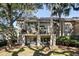 Two-story home with balcony and private backyard at 162 High Hammock Villas, Seabrook Island, SC 29455