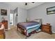 Charming bedroom with a twin bed and en-suite bathroom access at 162 Kirkland St, Goose Creek, SC 29445