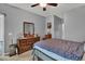 Main bedroom with dresser and full-size bed at 162 Kirkland St, Goose Creek, SC 29445