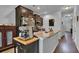 Island kitchen with granite countertops and stainless steel appliances at 162 Kirkland St, Goose Creek, SC 29445