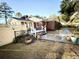 Brick house with deck, patio, and fenced backyard at 201 Center St, Walterboro, SC 29488