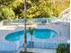 Refreshing community pool with surrounding patio at 2395 Folly Road Rd # 4F, Folly Beach, SC 29439