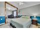 Spacious main bedroom with a view into the sitting area at 250 W Medina St, Summerville, SC 29483