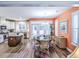 Modern kitchen with stainless steel appliances and an island at 3204 Cross Vine Ln, Summerville, SC 29483