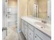 Clean bathroom with white vanity and marble flooring at 376 Watergrass Way, Summerville, SC 29485